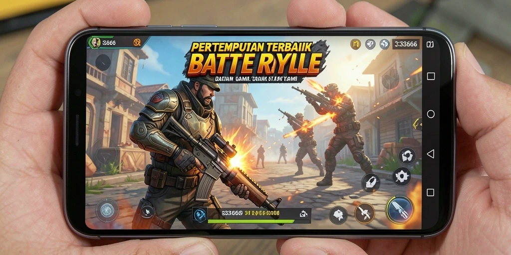 Gameplay seru dalam 333666 dengan aksi Battle Royale yang mendebarkan.