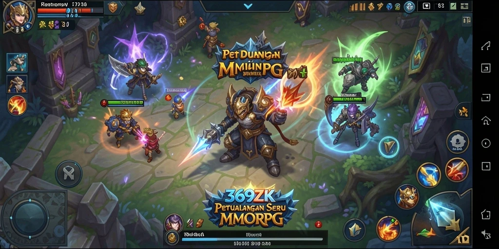 Tampilan gameplay menarik di 369ZK dengan petualangan MMORPG yang mendalam.