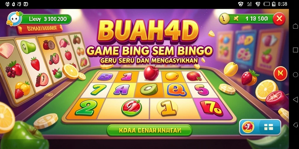 Tampilan gameplay BUAH4D yang seru dan interaktif.