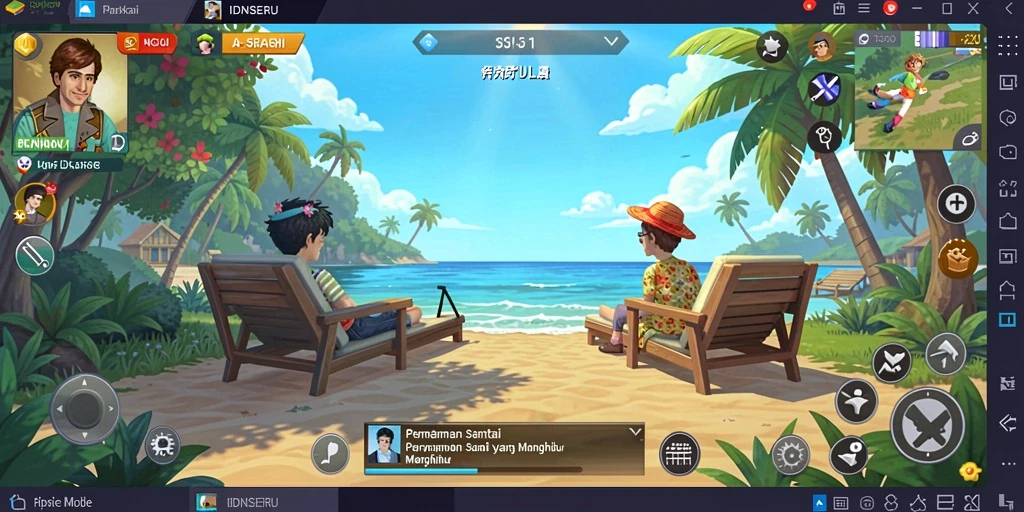 Tangkapan layar <strong>IDNSERU</strong> yang menunjukkan serunya gameplay santai.
