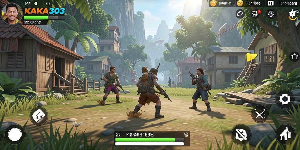 Tampilan gameplay interaktif dan menarik dari KAKA303.