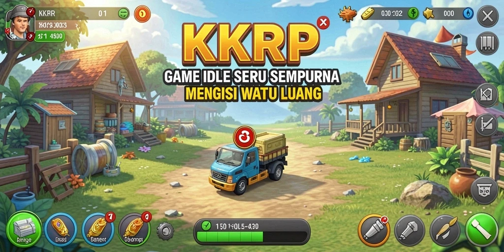 Screenshot gameplay KKRP yang menunjukkan mekanisme Idle yang menarik.