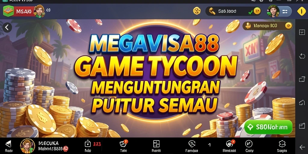 Tampilan gameplay seru MEGAVISA88 dengan berbagai pilihan bisnis.
