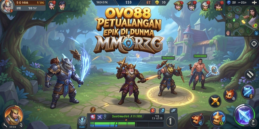 Gameplay seru dari OVO88 di dunia MMORPG.