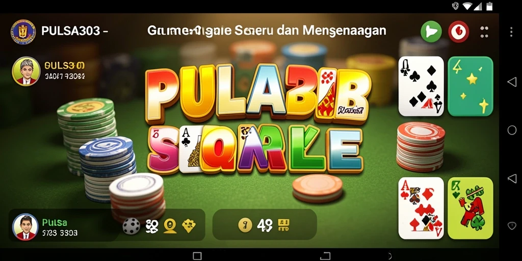 Tampilan gameplay PULSA303 yang seru dan menantang.