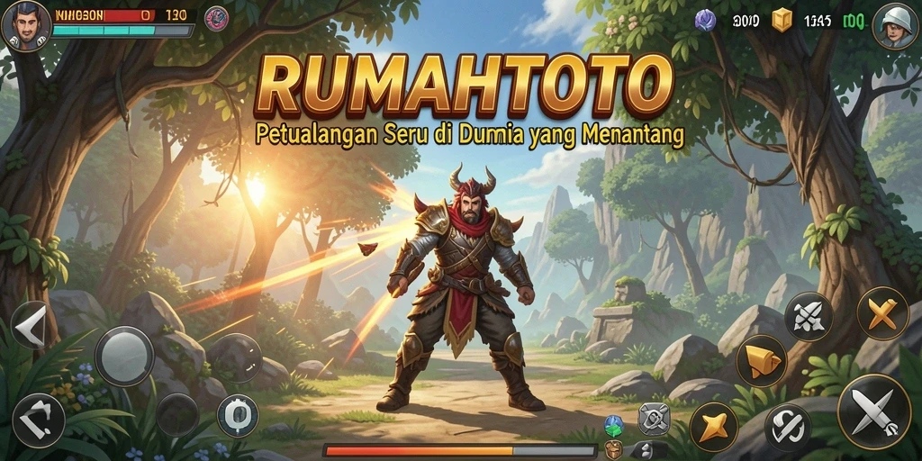 Screenshot gameplay RUMAHTOTO menampilkan petualangan menakjubkan dan grafis yang memukau.