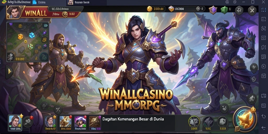 Tampilan gameplay <strong>WINALLCASINO</strong> yang menawan dan interaktif.